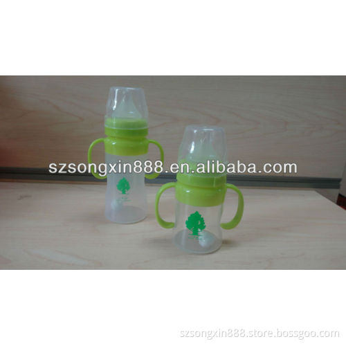 Cutie design silicone baby bottle